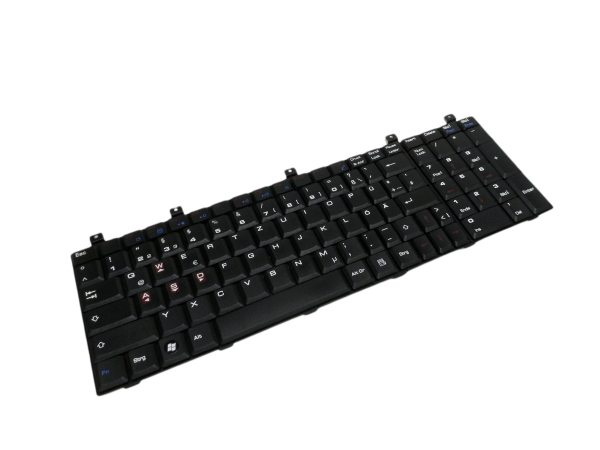 Tastatur Schwarz Deutsch QWERTZ  Notebook, Model: MSI MP-03233D0-359J