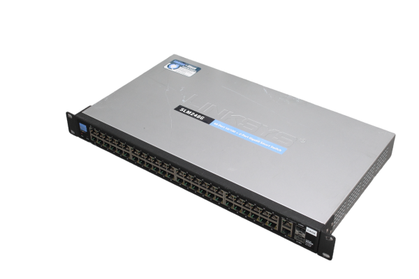 Cisco Small Business SLM248G Smart Switch mit 48 Ports + 2 Combo-Ports