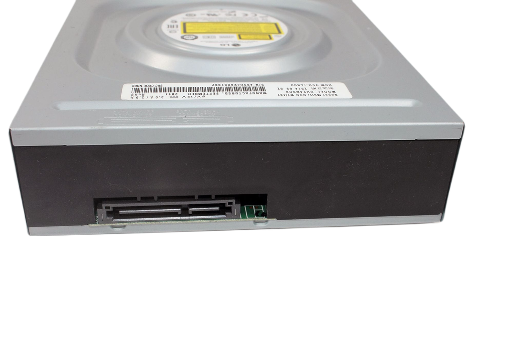 DVD Brenner S-ATA Schwarz SATA PC Computer Serial ATA CD DVD-RW LG GH24NSC0 [01180214011]