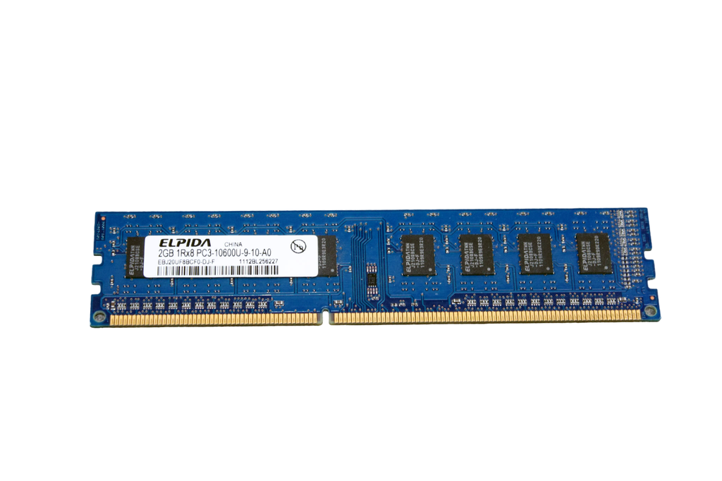 2GB DDR3 RAM Arbeitsspeicher DDR3-1333 MHz Elpida EBJ20UF8BCF0-DJ-F [202405143339]