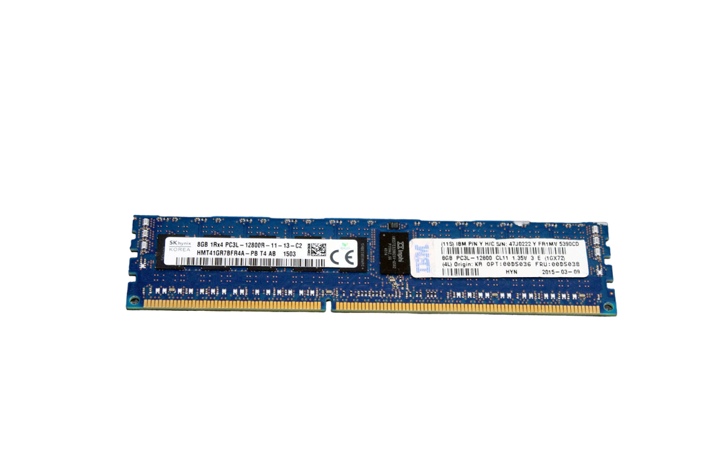 8GB Server RAM SK Hynix PC3-12800R DDR3 HMT41GR7BFR4A-PB Arbeitsspeicher [202402073143]