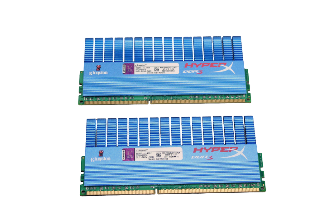 HyperX 4GB (2x2GB) DDR3 Kingston KHX1600C8D3T1K2/4GX 1600Mhz Arbeitsspeicher [012408180112]