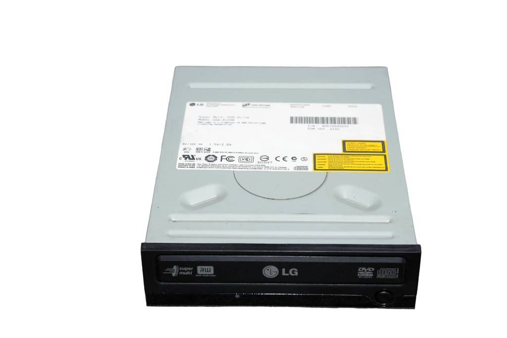 DVD Brenner IDE Schwarz PATA PC Computer EIDE DVD-RW LG GSA-4120B [202407263536]