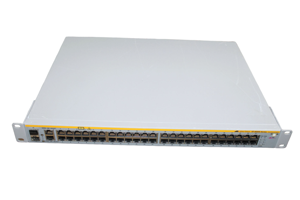 Allied Telesis 48 Port PoE 10/100 Managed 2x SFP Ports L2 Switch AT-8000S/48PoE [202404243312]