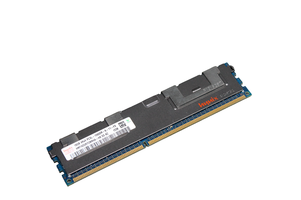 Hynix 16GB 4Rx4 DDR3 1333 MHz PC3L-10600R ECC RDIMM RAM REG HMT42GR7CMR4A-H9 Arbeitsspeicher RAM [01240818019]