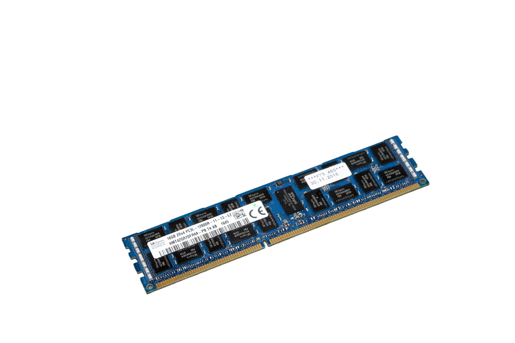 SKHynix 16GB 2Rx4 DDR3 1600 MHz PC3L-12800R ECC RDIMM RAM REG HMT42GR7DFR4A-PB Arbeitsspeicher RAM [012408180110]