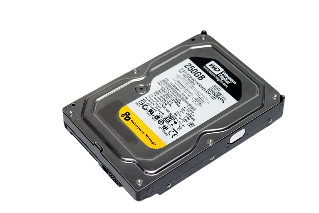 250GB Western Digital WD2502ABYS HDD 3,5" Festplatte 16MB Cache SATA  3,5" intern