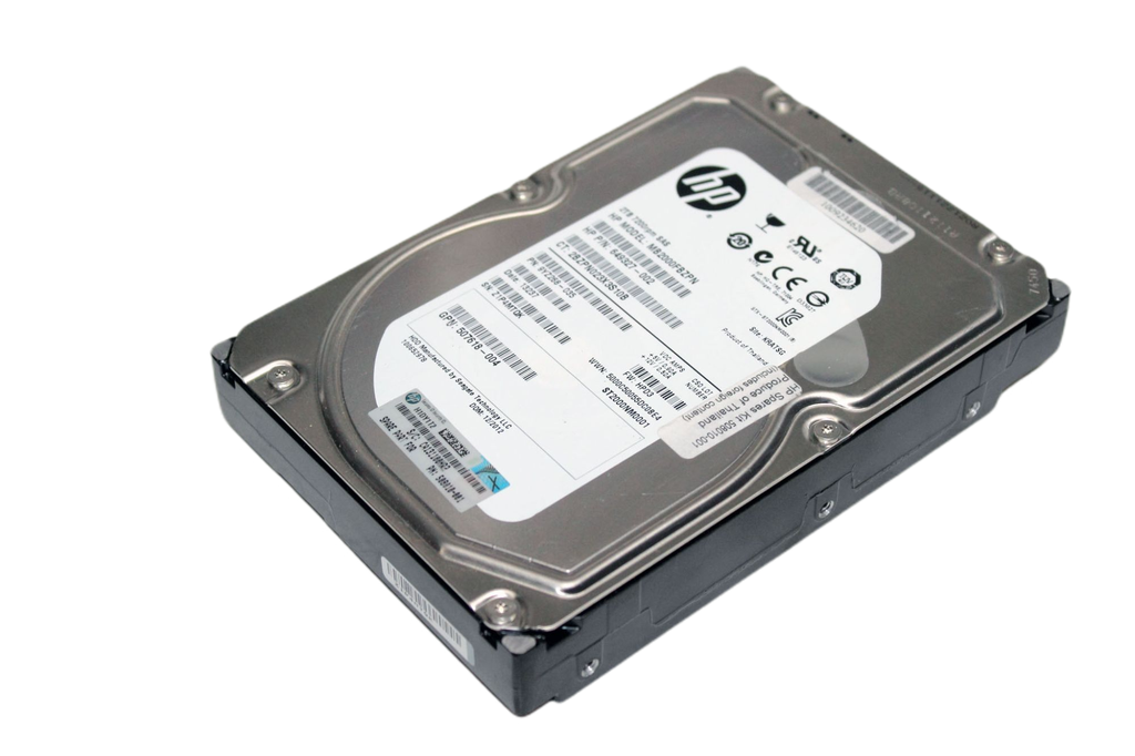 2TB HP MB2000FBZPN Festplatte 7200 PRM 64 MB 3,5" ST2000NM0001 [012109300115]